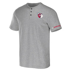 Cleveland Guardians Darius Rucker Collection Henley T-Shirt Heather Gray