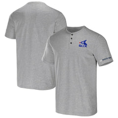 Chicago White Sox Darius Rucker Collection Henley T-Shirt Heather Gray
