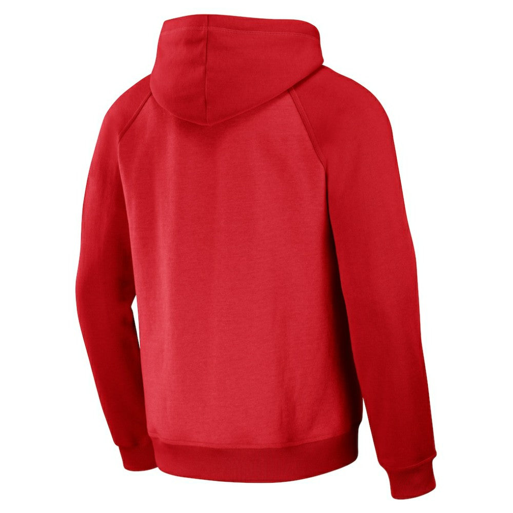 Los Angeles Angels Darius Rucker Collection Raglan Full-Zip Hoodie Red