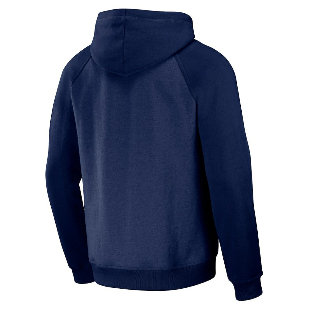 Milwaukee Brewers Darius Rucker Collection Raglan Full-Zip Hoodie Navy