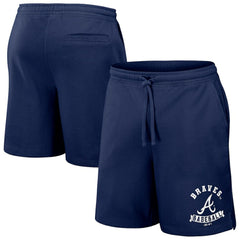 Atlanta Braves Darius Rucker Collection Team Color Shorts Navy