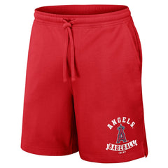 Los Angeles Angels Darius Rucker Collection Team Color Shorts Red