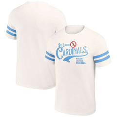 St. Louis Cardinals Darius Rucker Collection Yarn Dye Vintage T-Shirt Cream