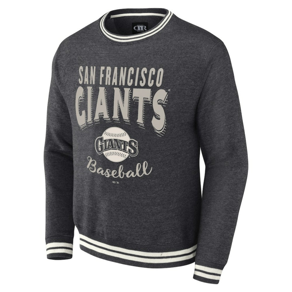 San Francisco Giants Darius Rucker Collection Vintage Pullover Sweatshirt Heather Charcoal