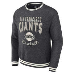 San Francisco Giants Darius Rucker Collection Vintage Pullover Sweatshirt Heather Charcoal