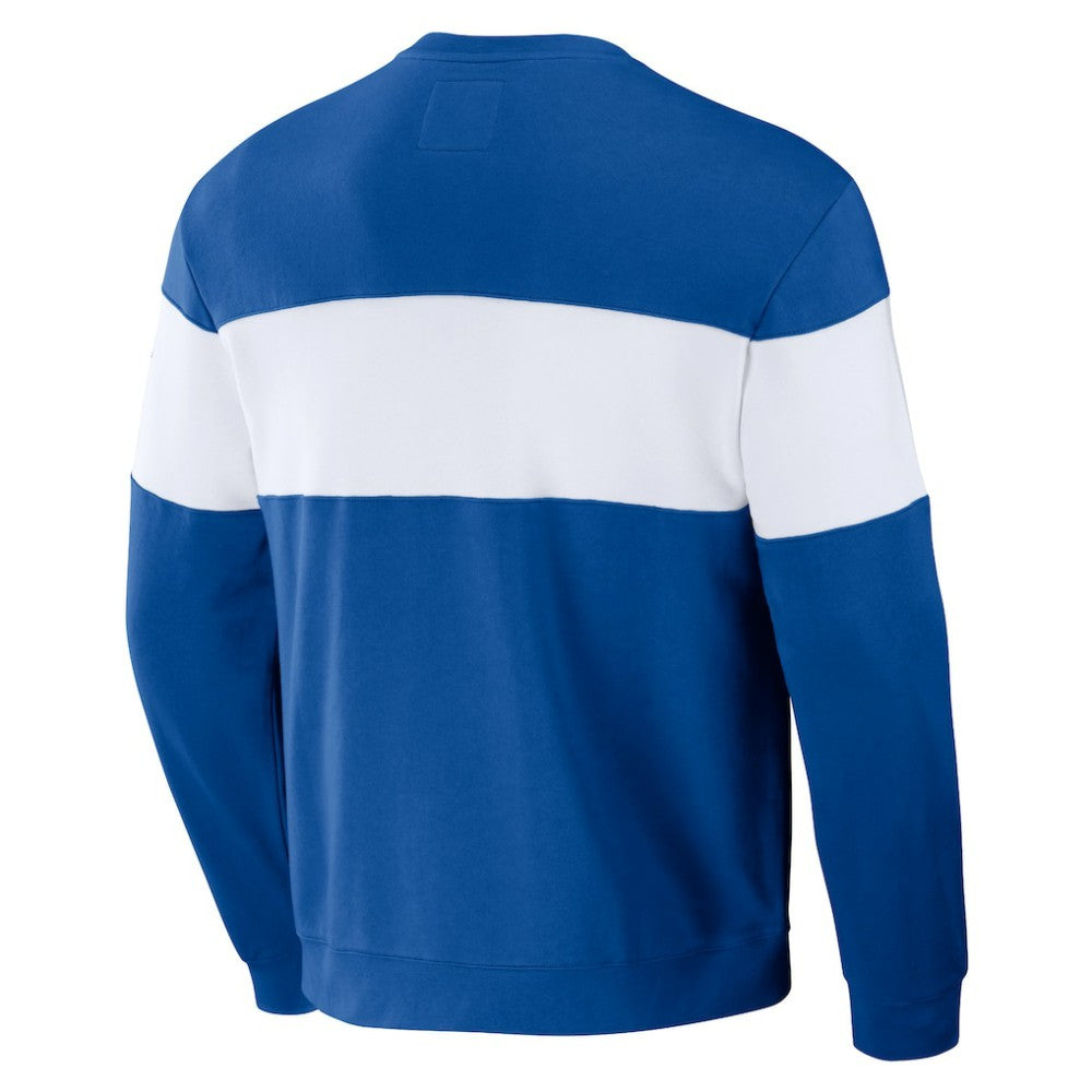 Chicago Cubs Darius Rucker Collection Stripe Pullover Sweatshirt Royal