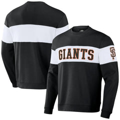 San Francisco Giants Darius Rucker Collection Stripe Pullover Sweatshirt Black