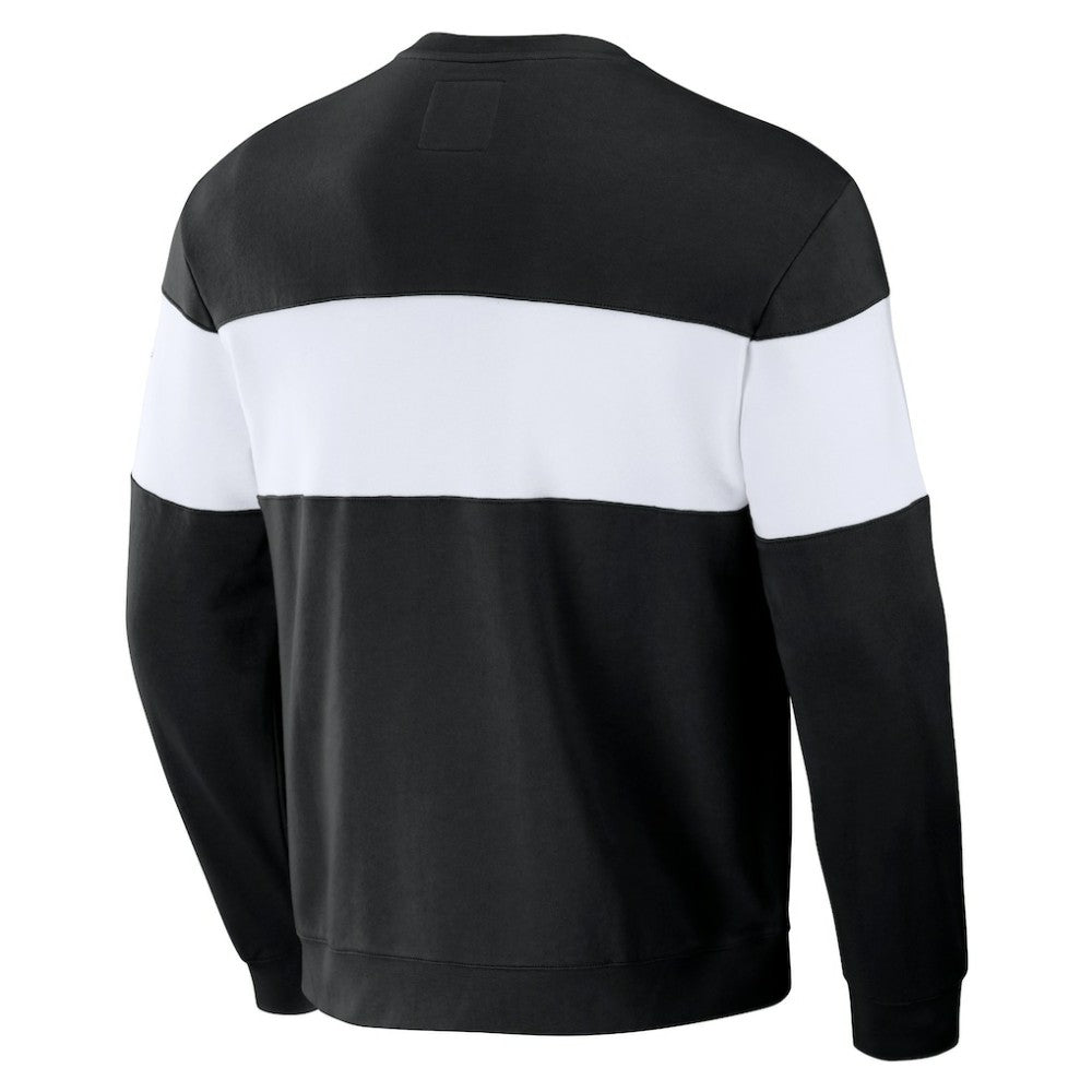 San Francisco Giants Darius Rucker Collection Stripe Pullover Sweatshirt Black