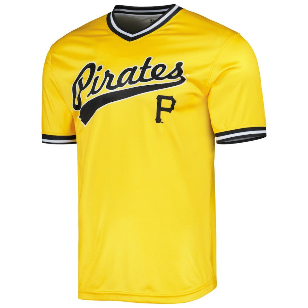 Pittsburgh Pirates Stitches Cooperstown Collection Team Jersey Gold