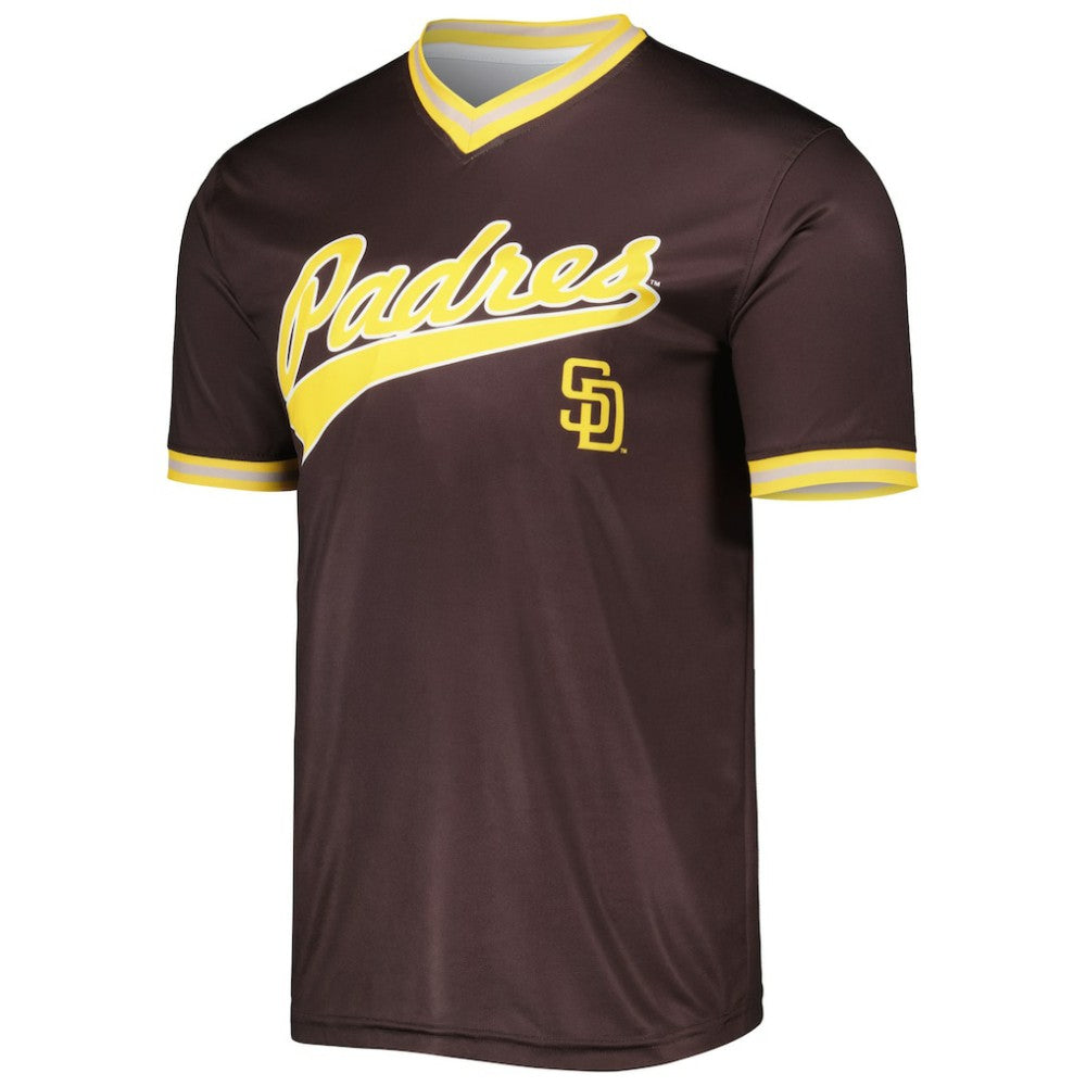 San Diego Padres Stitches Cooperstown Collection Team Jersey Brown