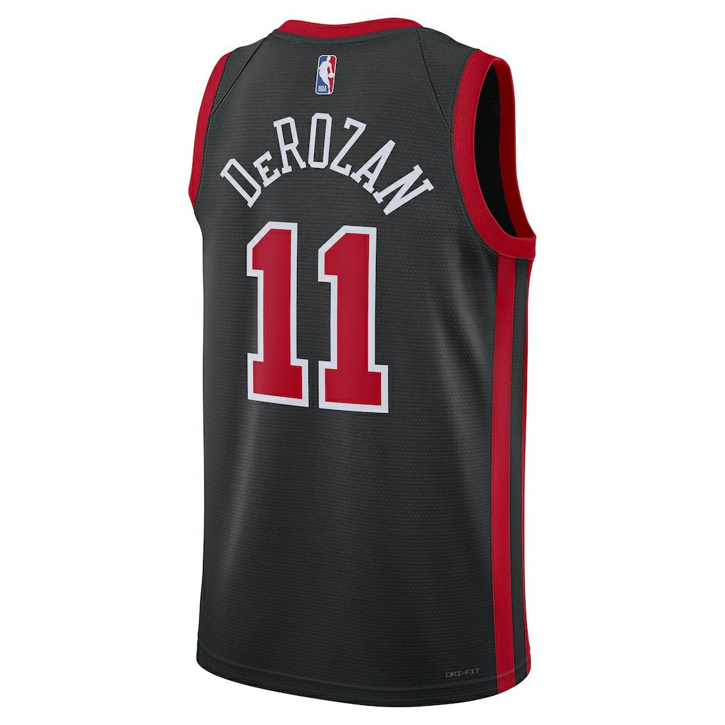 DeMar DeRozan Chicago Bulls Unisex 2023/24 Swingman Jersey - Black - City Edition cheap