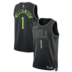 Zion Williamson New Orleans Pelicans Unisex 2025/26 Swingman Jersey - Black - City Edition on sale