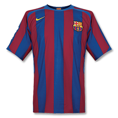 ETO'O #9 Retro Barcelona UCL Final Home Jersey 2005/06