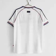 Zidane #10 Retro France Away Jersey World Cup 1998