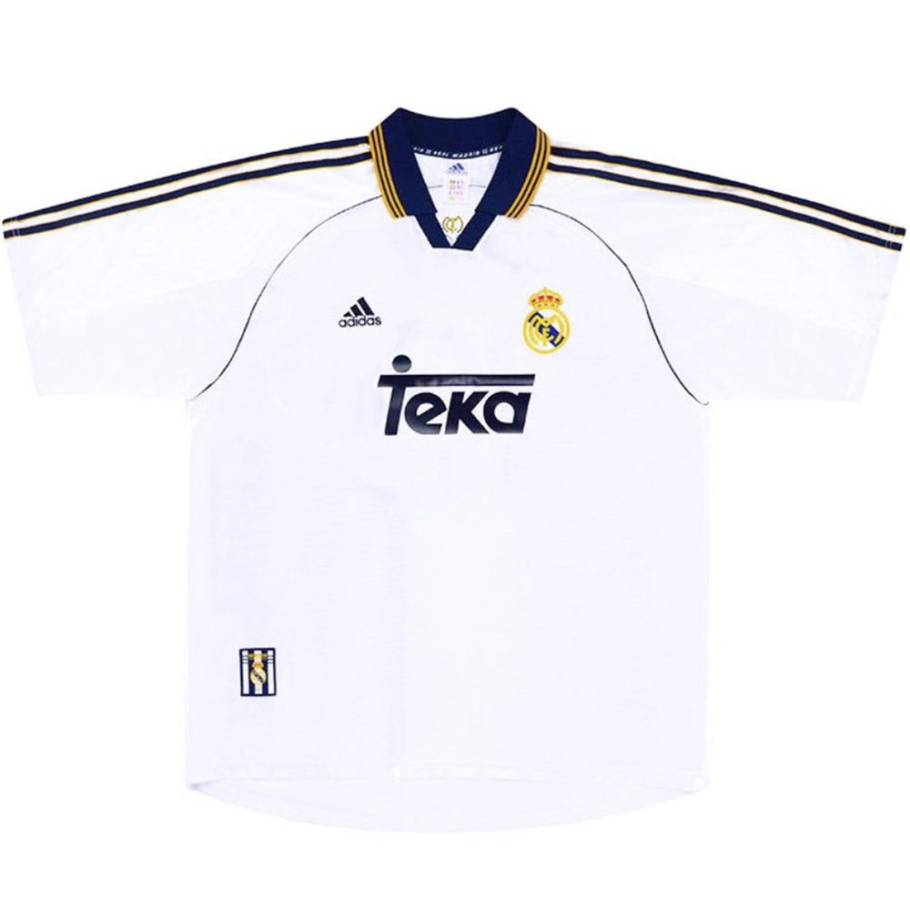 RAUL #7 Retro Real Madrid Home Jersey 1998/00