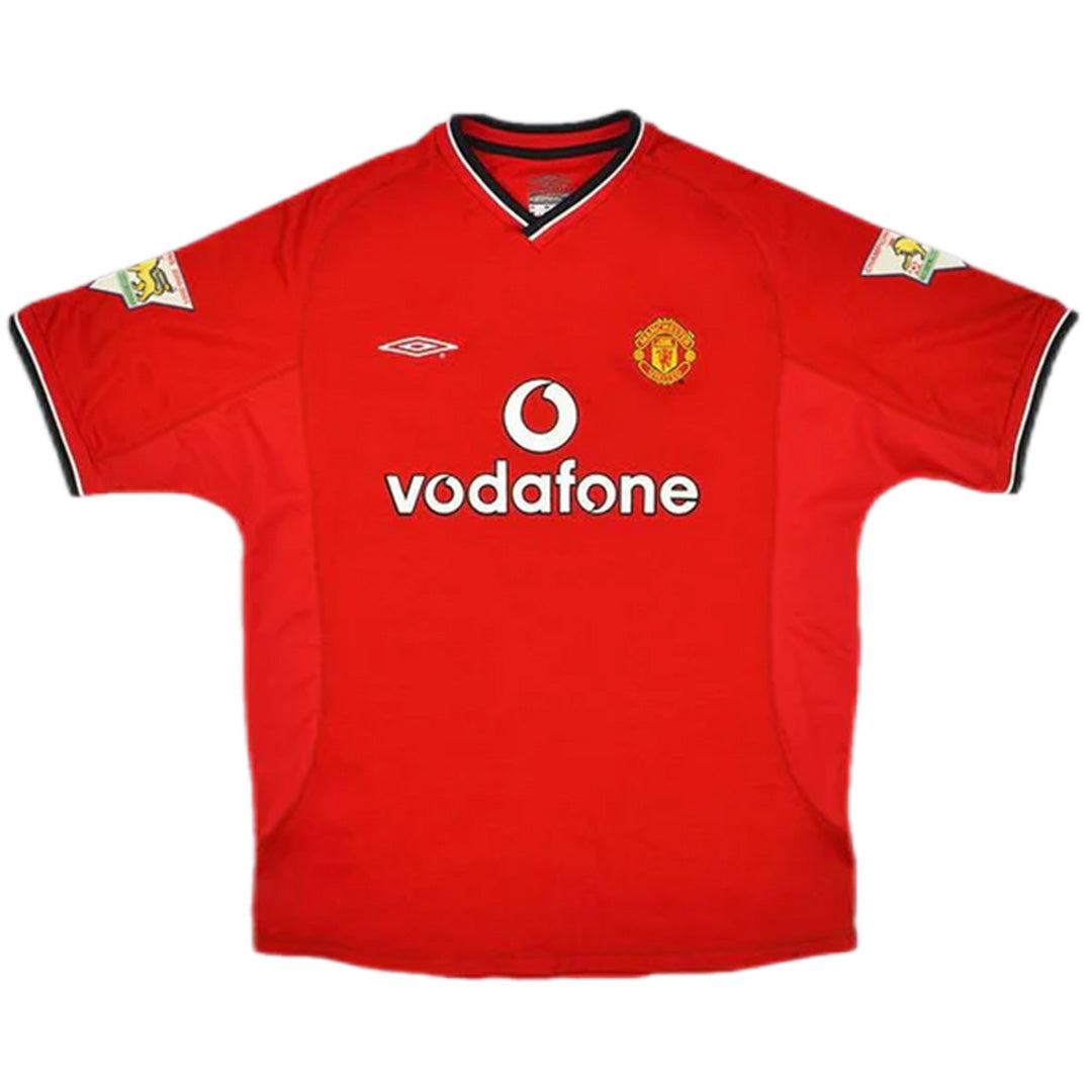 KEANE #16 Retro Manchester United Home Jersey 2000/02