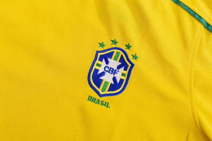 LEONARDO #18 Retro Brazil Home Jersey World Cup 1998