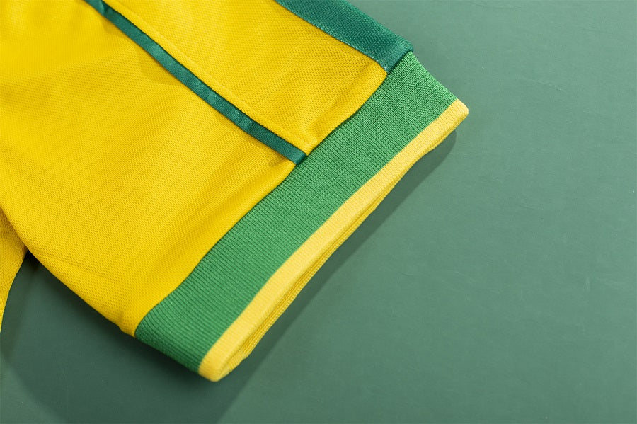 LEONARDO #18 Retro Brazil Home Jersey World Cup 1998