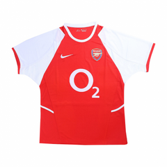 Bergkamp #10 Retro Arsenal Home Jersey 2002/04