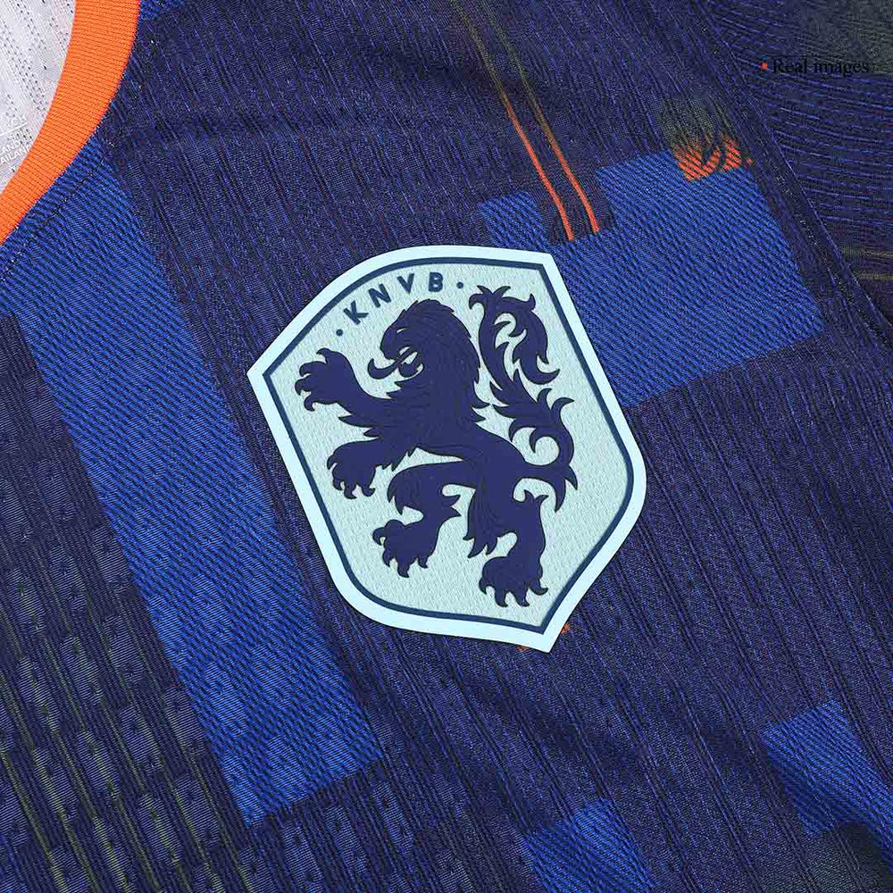 Netherlands Away Match Jersey Player Version EURO