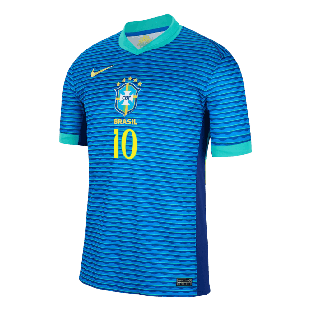 RODRYGO #10 Brazil Away Jersey Copa America