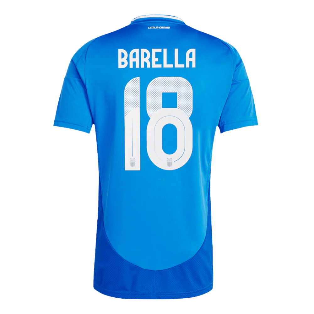 BARELLA #18 Italy Home Jersey Euro - [Super Replica]
