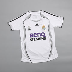 Beckham #23 Retro Real Madrid Home Jersey 2006/07