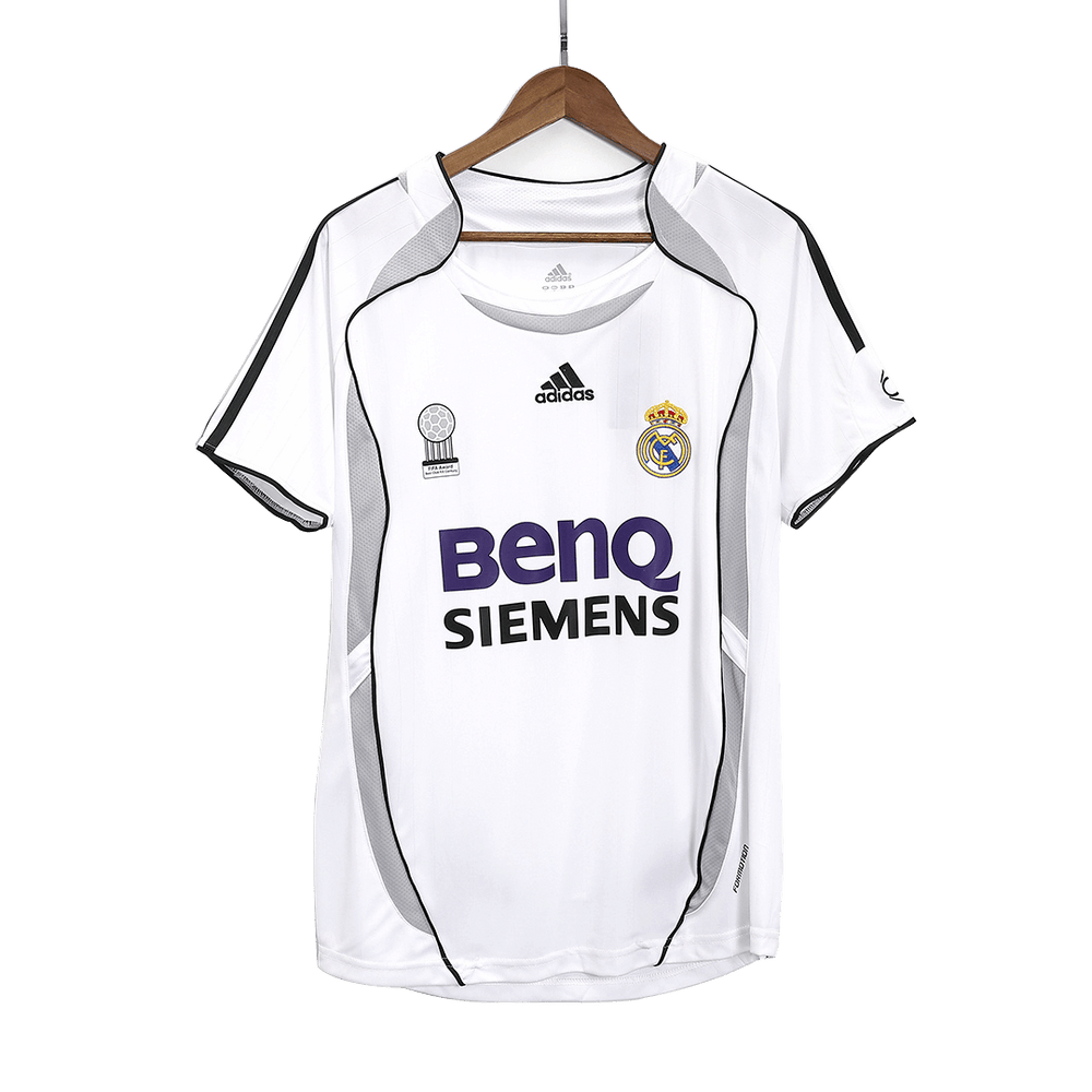 Beckham #23 Retro Real Madrid Home Jersey 2006/07