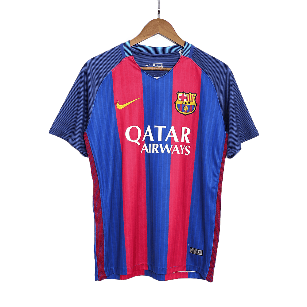 NEYMAR JR #11 Retro Barcelona Home Jersey 2016/17