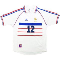 HENRY #12 Retro France Away Jersey World Cup 1998