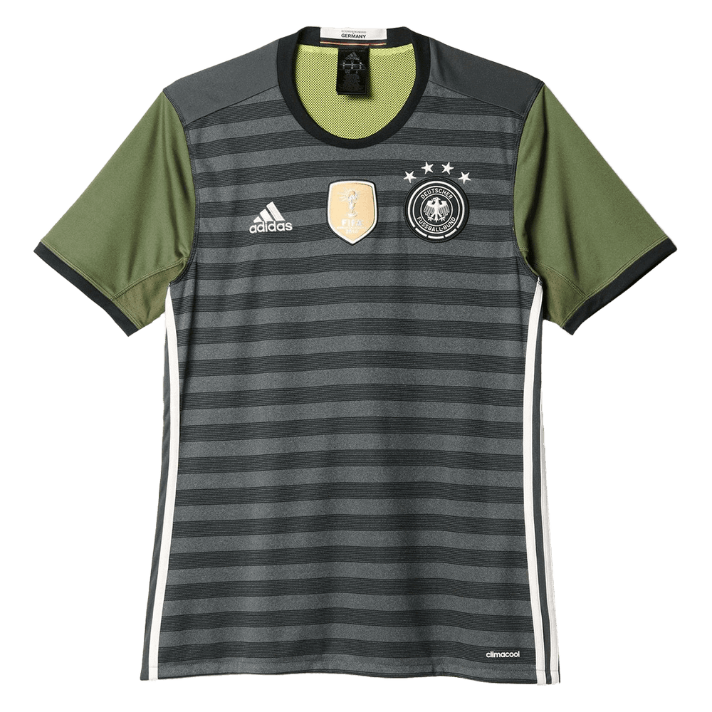 Kroos #18 Retro Germany Away Jersey 2016