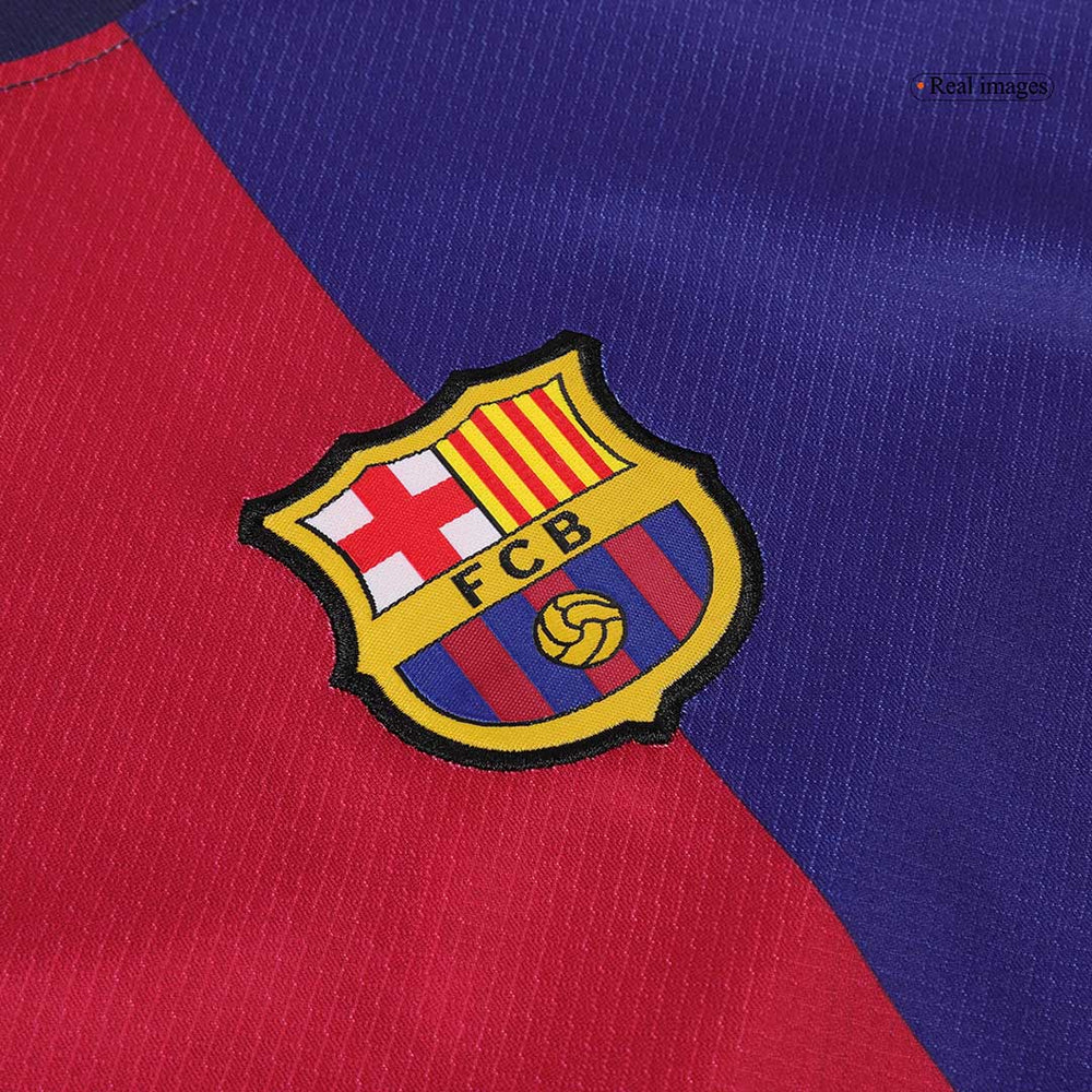 Kids Barcelona Home Spotify Logo Without Text Jersey Kit