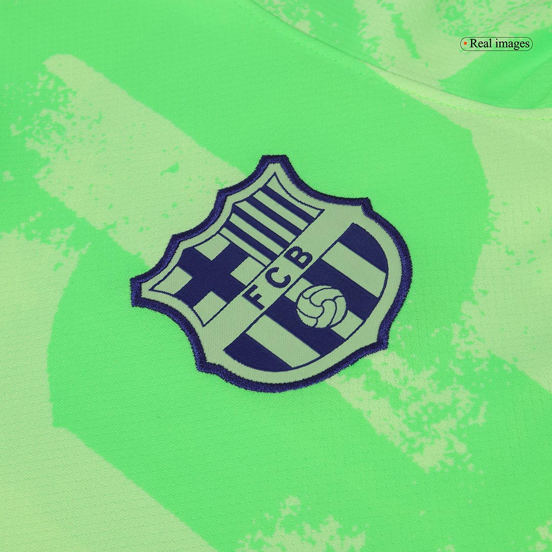LAMINE YAMAL #19 Barcelona Third Jersey - UCL Font