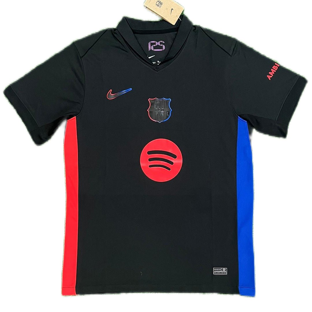 Barcelona Away Spotify Logo Without Text Jersey