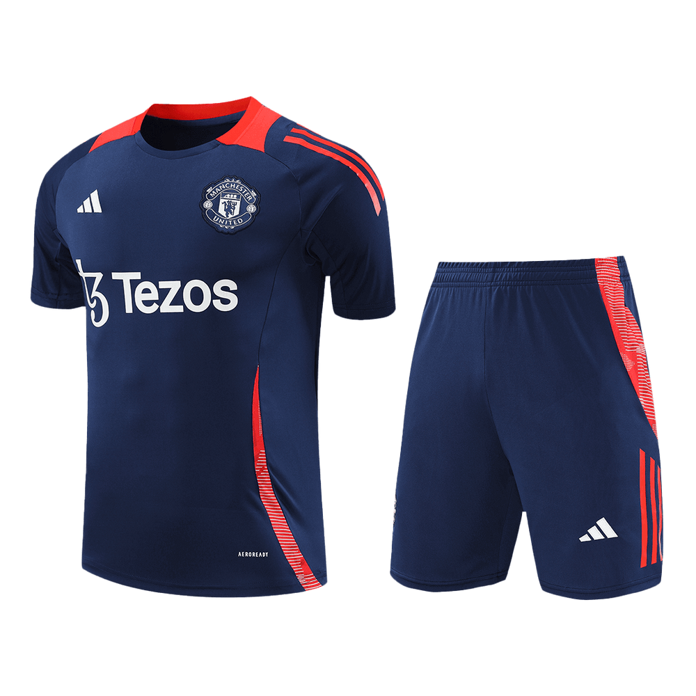 Manchester United Pre-Match Kit(Jersey+Shorts)
