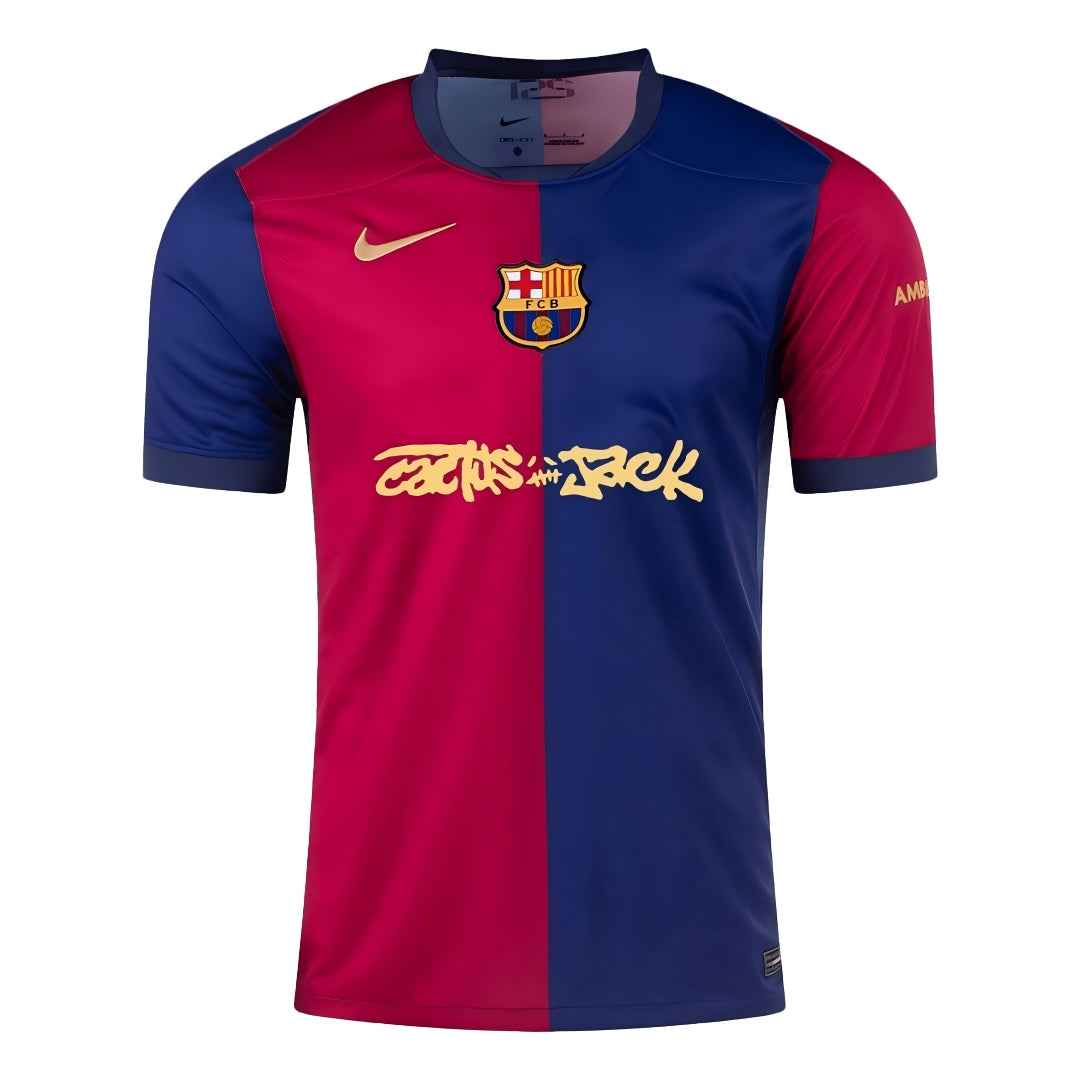 Barcelona x Travis Scott Cactus Jack Home Jersey