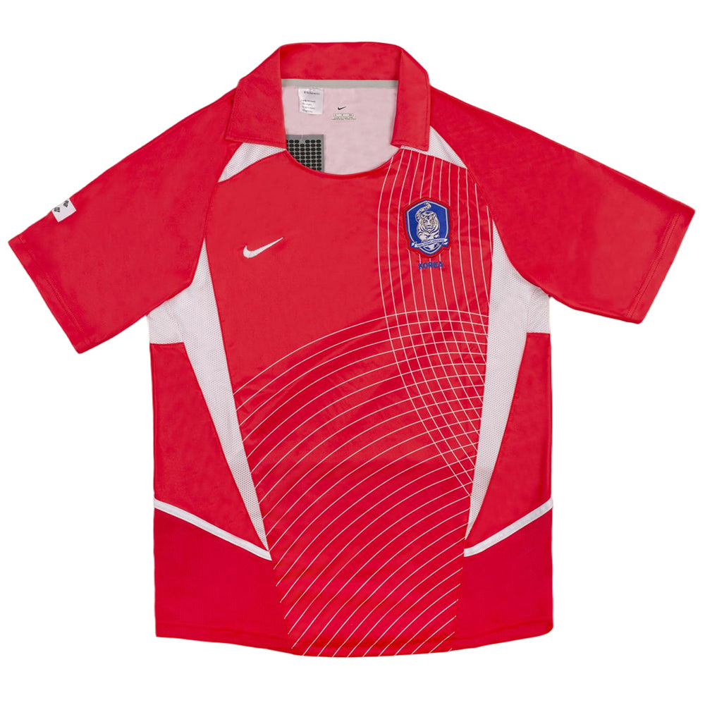 J H AHN #19 Retro South Korea Home Jersey 2002