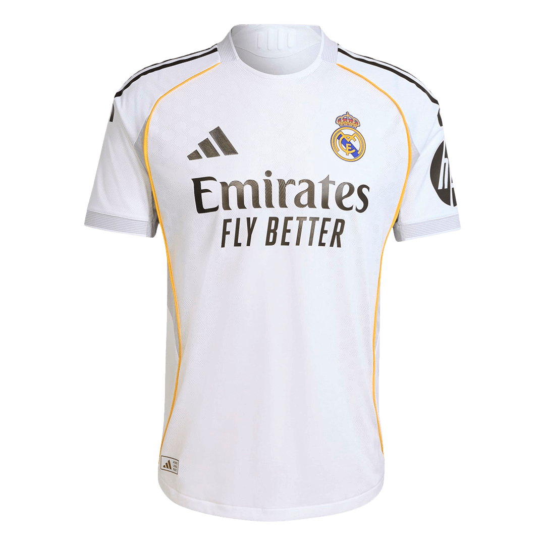 VINI JR. #7 Real Madrid Home Match Jersey Player Version 2025/26
