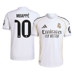 MBAPPÉ #10 Real Madrid Home Match Jersey Player Version 2025/26
