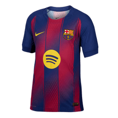 PEDRI #8 Barcelona Home Match Jersey Player Version 2025/26