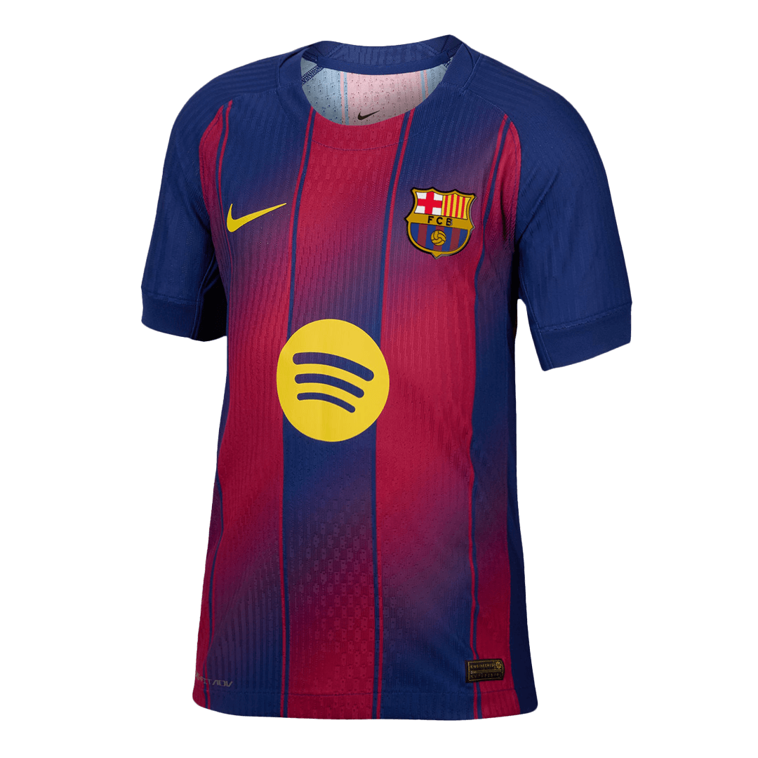 LAMINE YAMAL #10 Barcelona Home Match Jersey Player Version 2025/26 - UCL