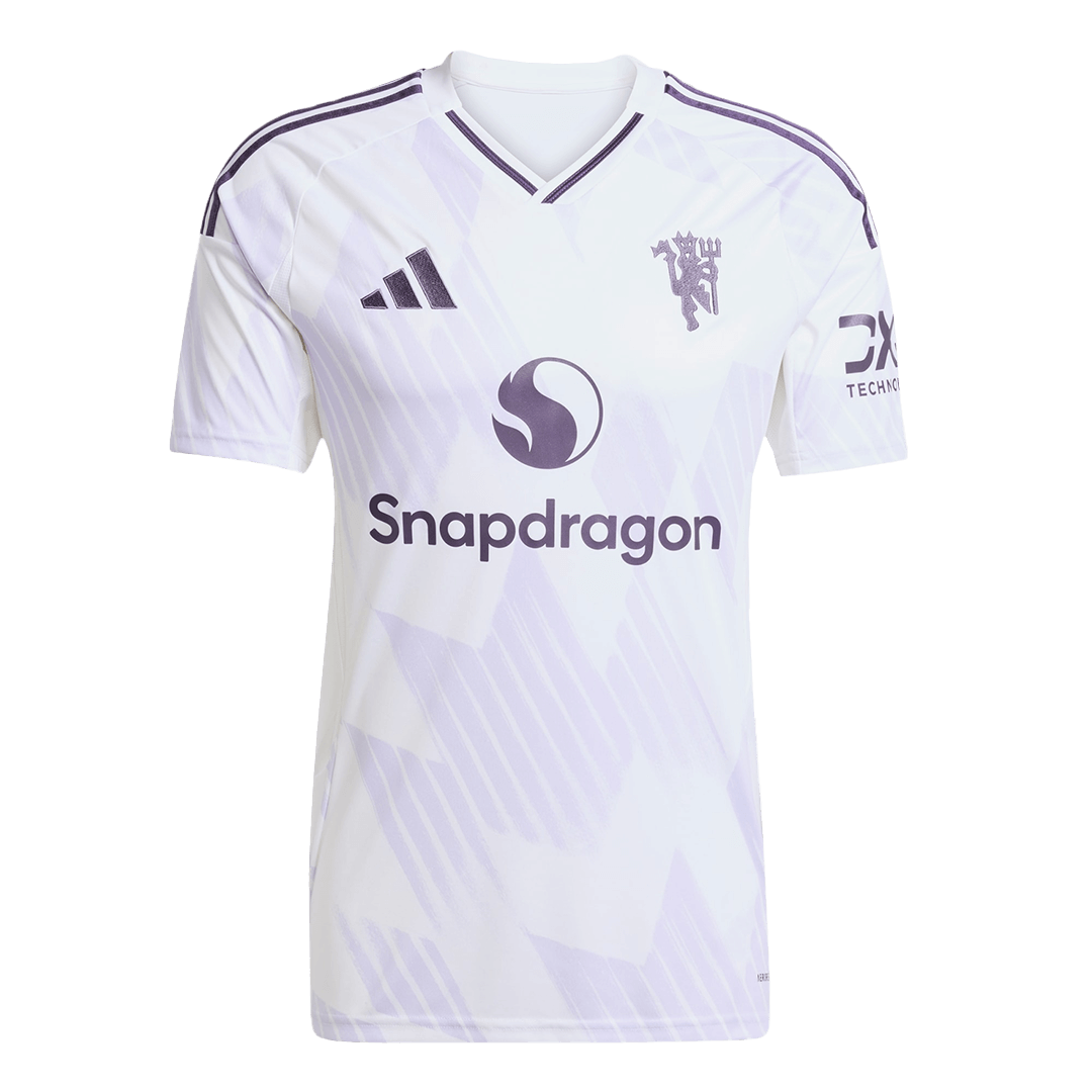 B.FERNANDES #8 Manchester United Away Jersey 2025/26