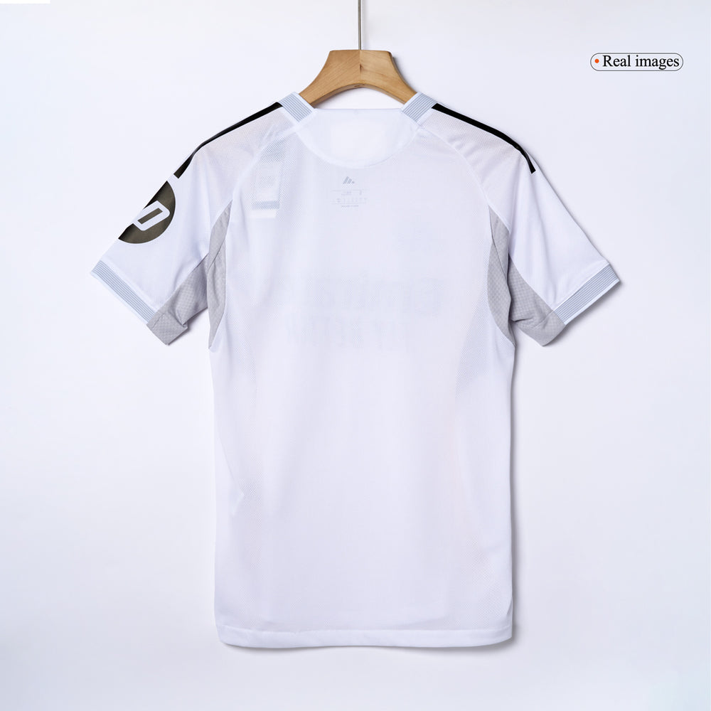 VALVERDE #8 Real Madrid Home Match Jersey Player Version 2025/26