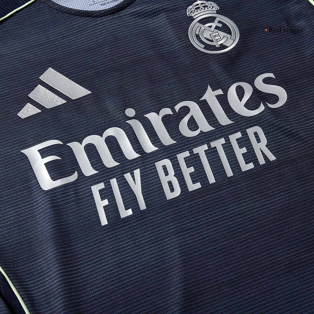 HUIJSEN #24 Real Madrid Away Match Jersey Player Version 2025/26