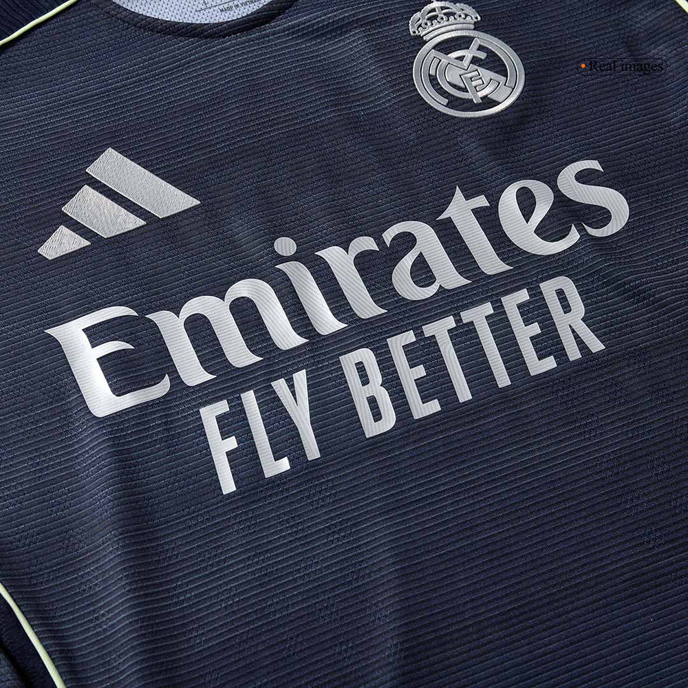 BELLINGHAM #5 Real Madrid Away Match Jersey Player Version 2025/26