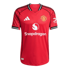 B.FERNANDES #8 Manchester United Home Match Jersey Player Version 2025/26