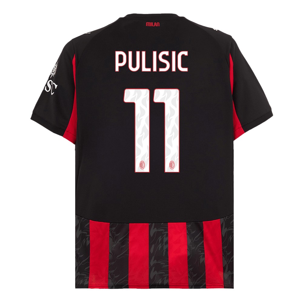 PULISIC #11 AC Milan Home Jersey 2025/26 - [Super Replica]