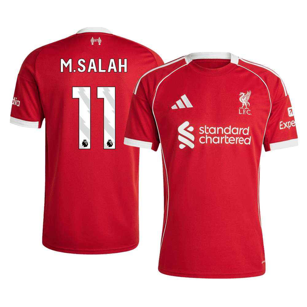 M.SALAH #11 Liverpool Home Jersey 2025/26