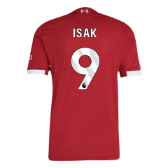 ISAK #9 Liverpool Home Match Jersey Player Version 2025/26