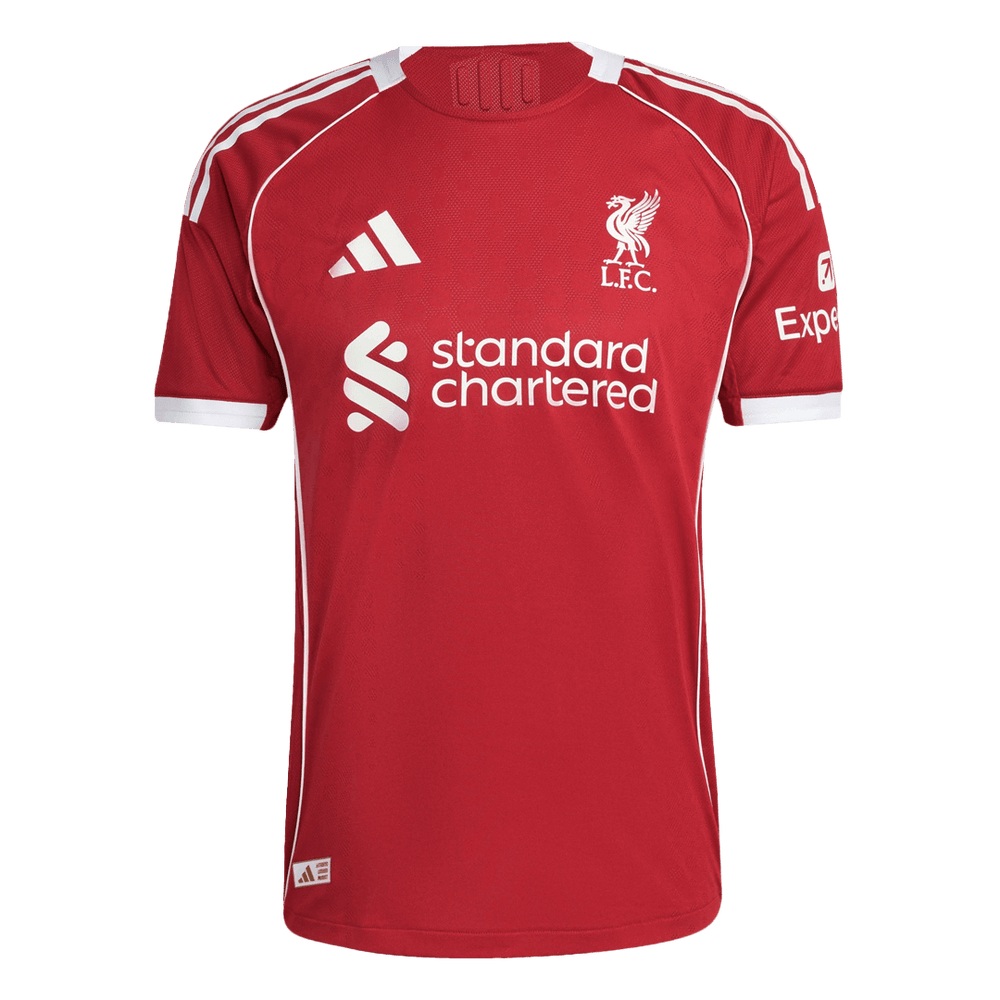 ISAK #9 Liverpool Home Match Jersey Player Version 2025/26